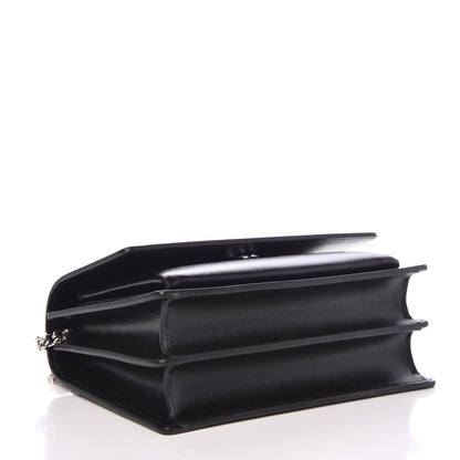 Saint Laurent Calfskin Medium Monogram Sunset Black 4 of 7