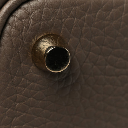 Hermes Taurillon Clemence Picotin Lock 18 PM Etoupe 12 of 12