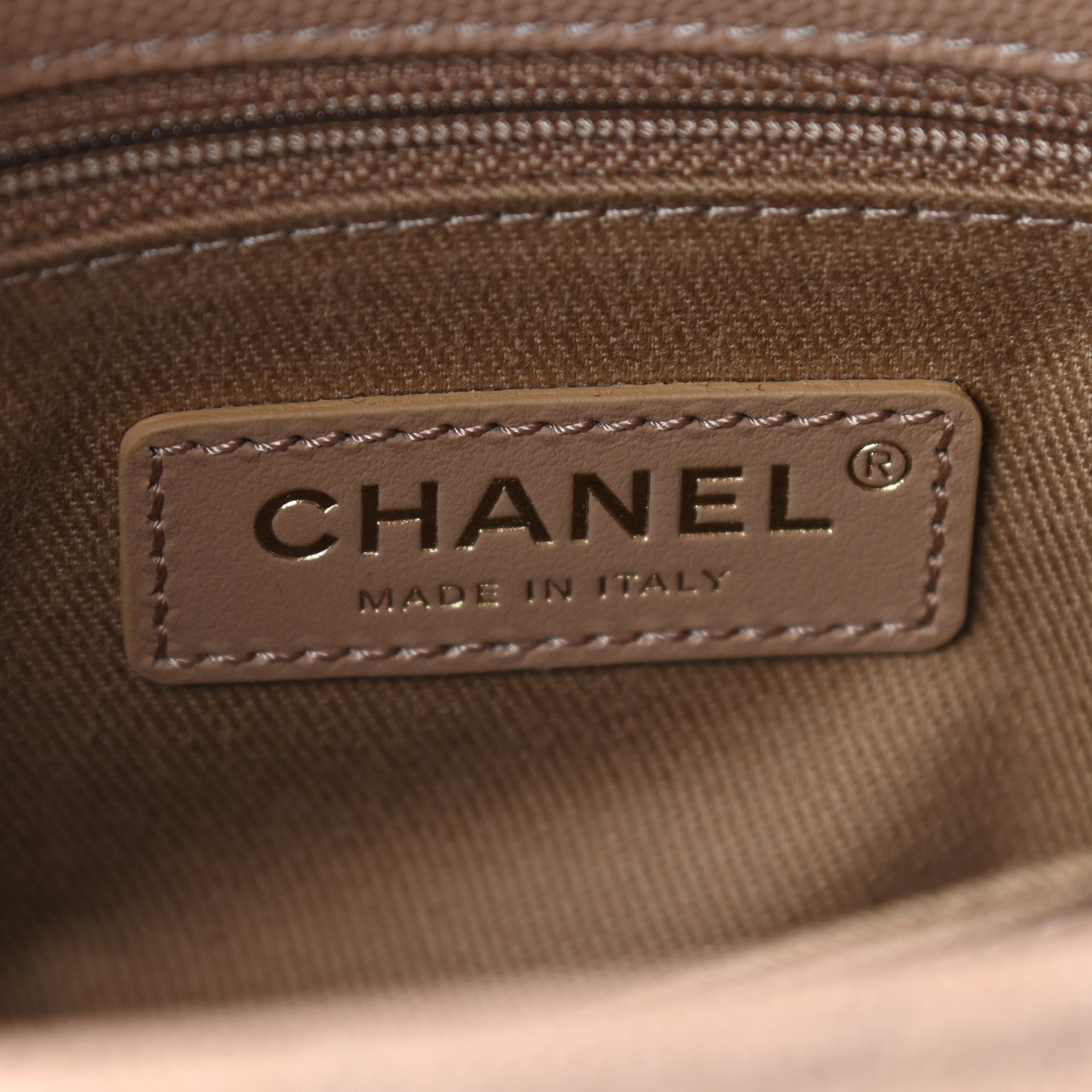 Chanel Caviar Lizard Embossed Quilted Mini Coco Handle Flap Beige 6 of 9