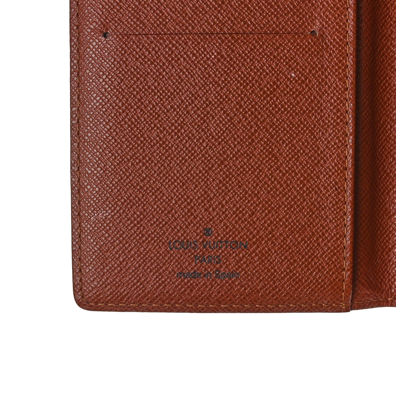 Louis Vuitton Monogram Simple Checkbook Holder Wallet Cover 6 of 8