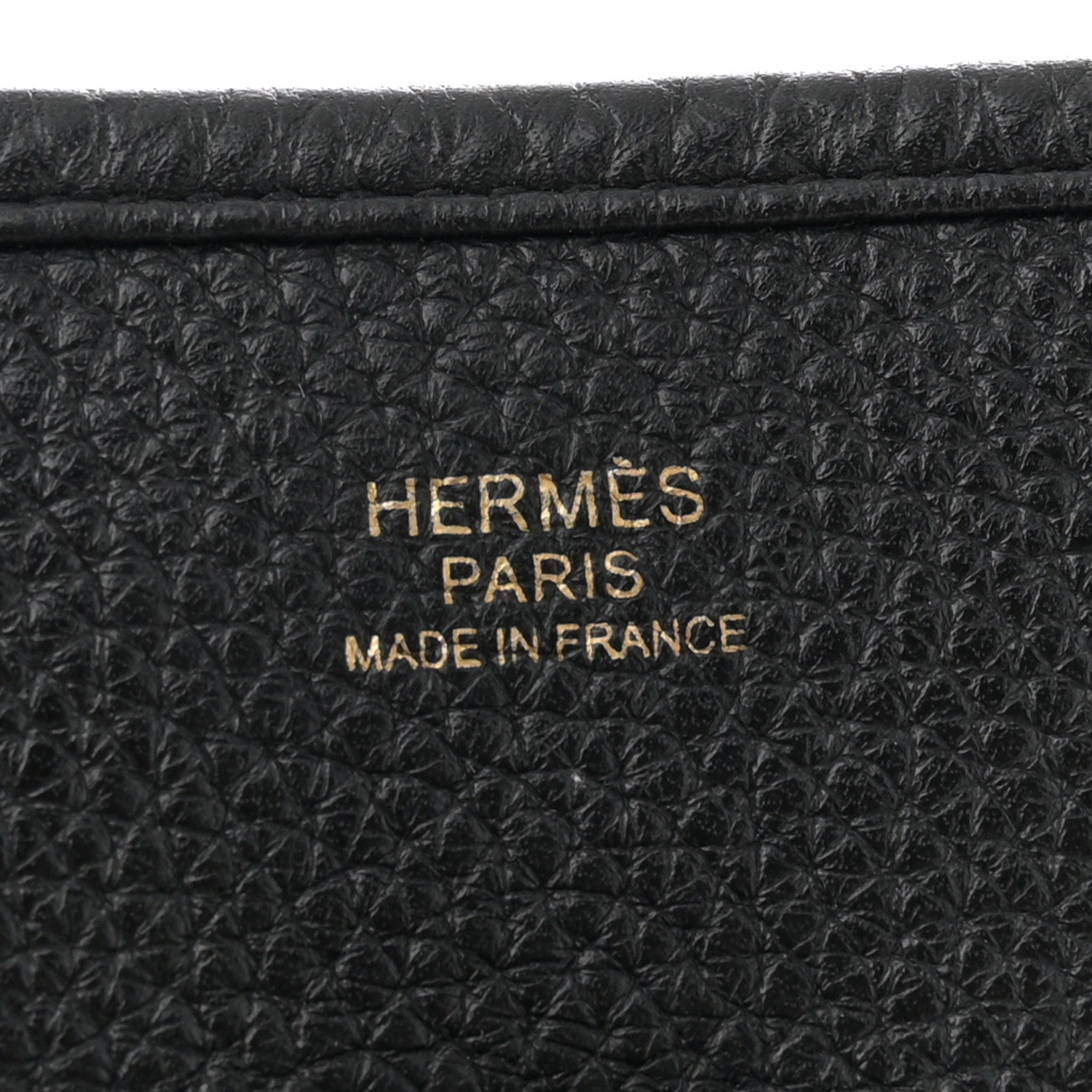 Hermes Taurillon Clemence Evelyne III PM Black 6 of 10