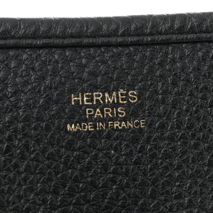 Hermes Taurillon Clemence Evelyne III PM Black 6 of 10