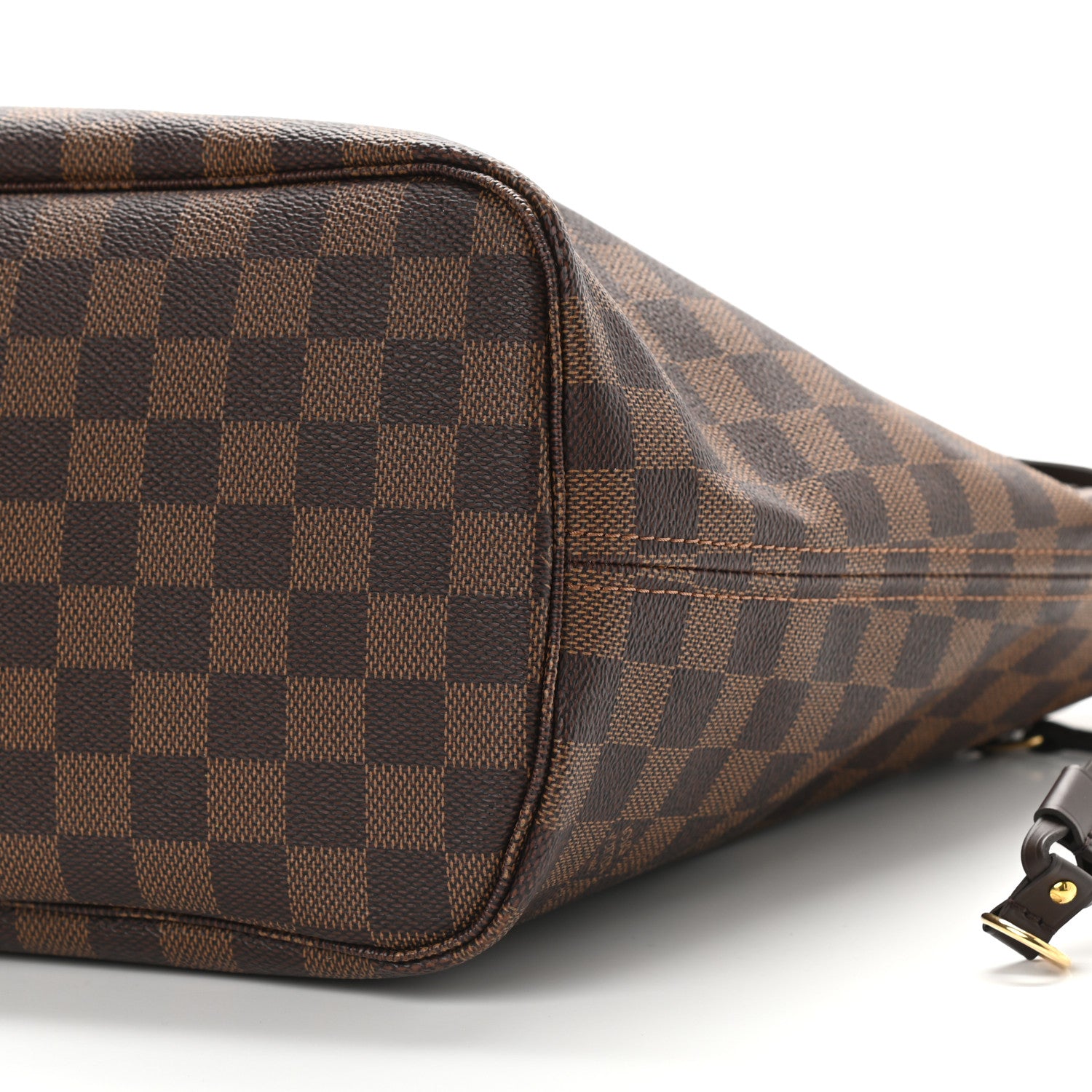 Louis Vuitton Damier Ebene Neo Neverfull MM Rose Ballerine 9 of 9