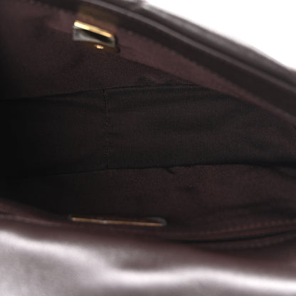 Chanel Lambskin Quilted Medium Chanel 19 Flap Dark Brown 5 of 10