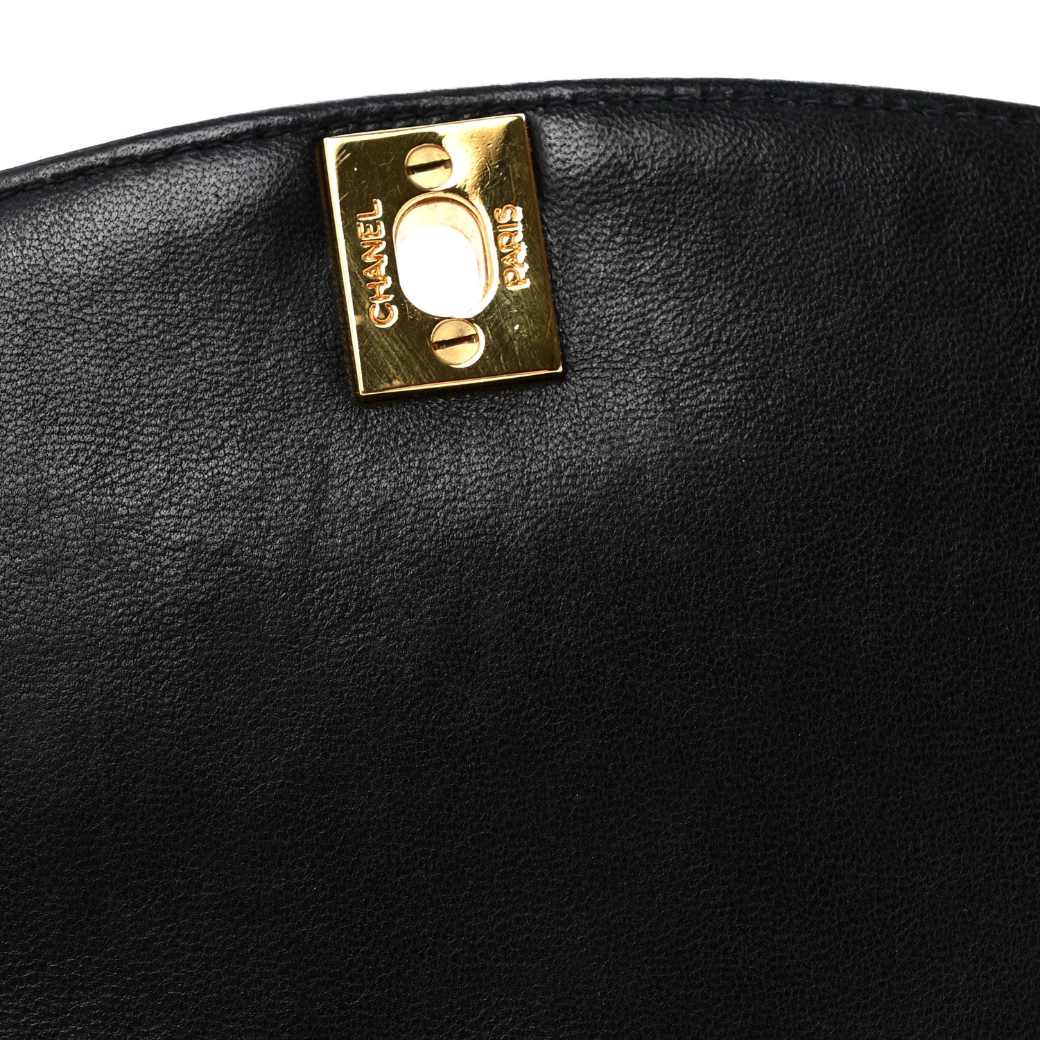 Chanel Lambskin Quilted Small Single Flap Black 13 of 15