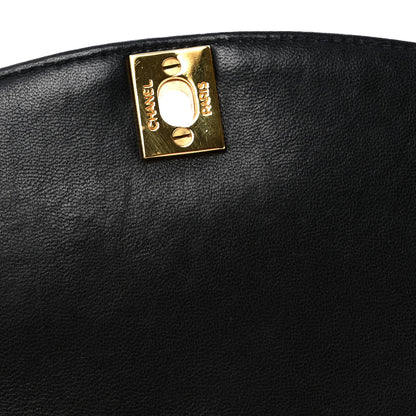 Chanel Lambskin Quilted Small Single Flap Black 13 of 15