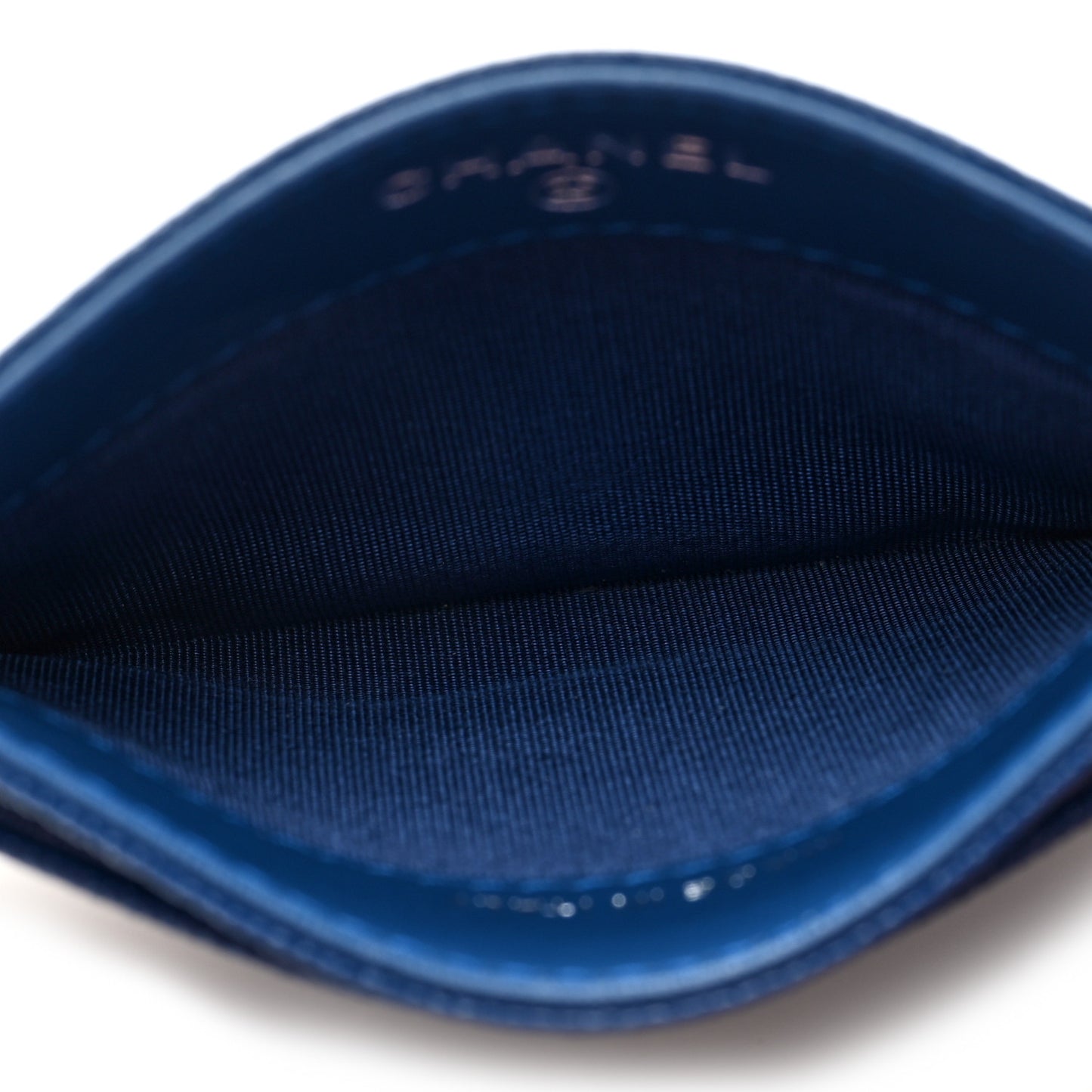 Caviar Timeless CC Card Holder Wallet Blue