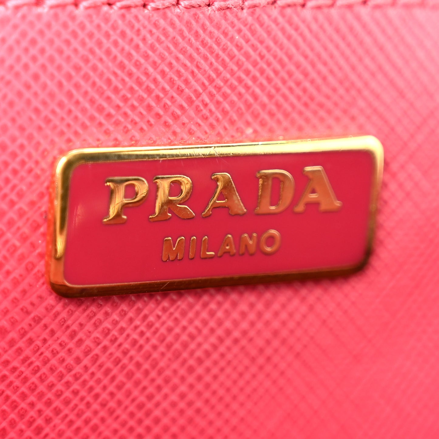 Saffiano Lux Mini Promenade Tote Fuxia