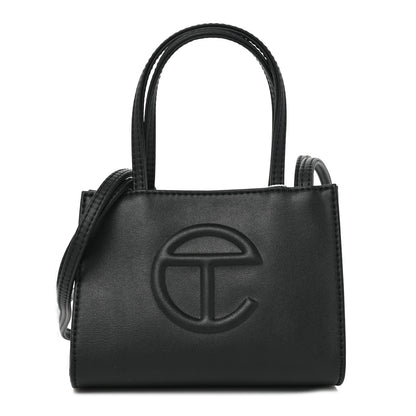 Telfar Vegan Leather Small Shopping Bag Black 1 of 8