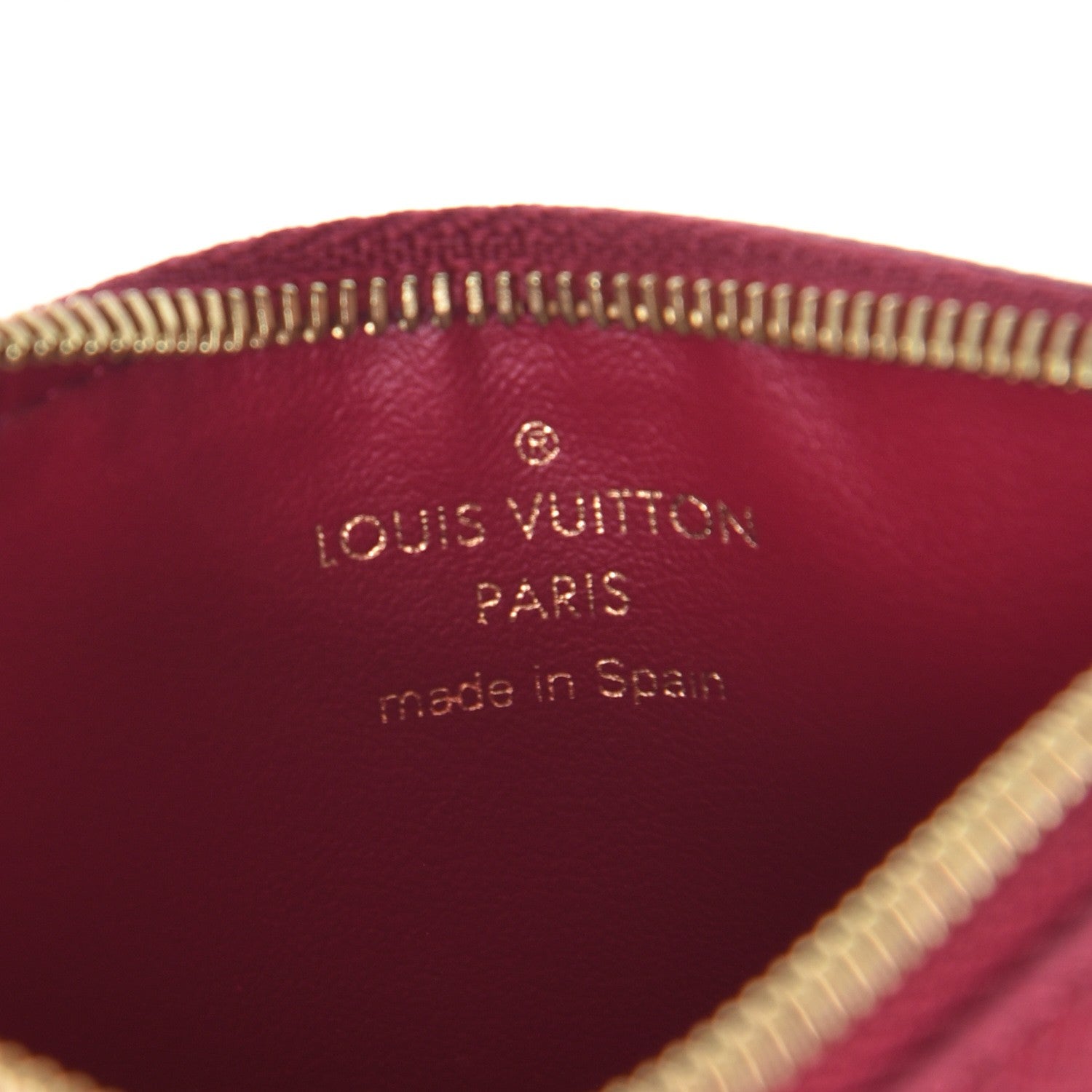 Louis Vuitton Monogram Zipped Card Holder Fuchsia 6 of 8