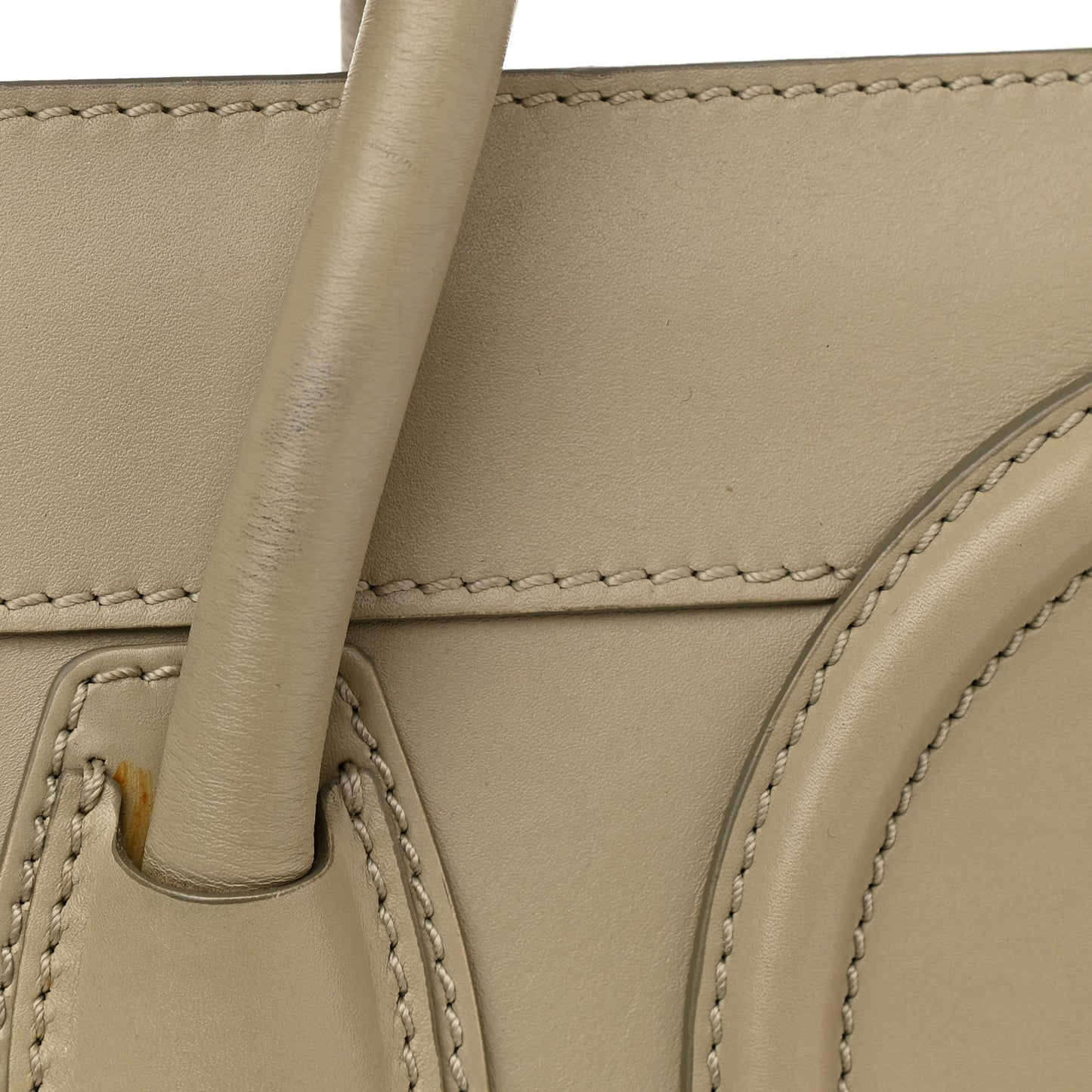 Smooth Calfskin Mini Luggage Mastic