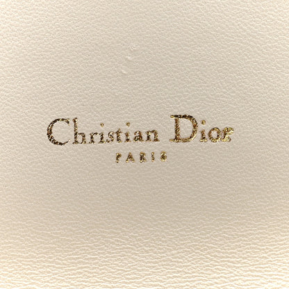 Christian Dior Supple Calfskin Caro Pouch with Chain Latte 6 of 15