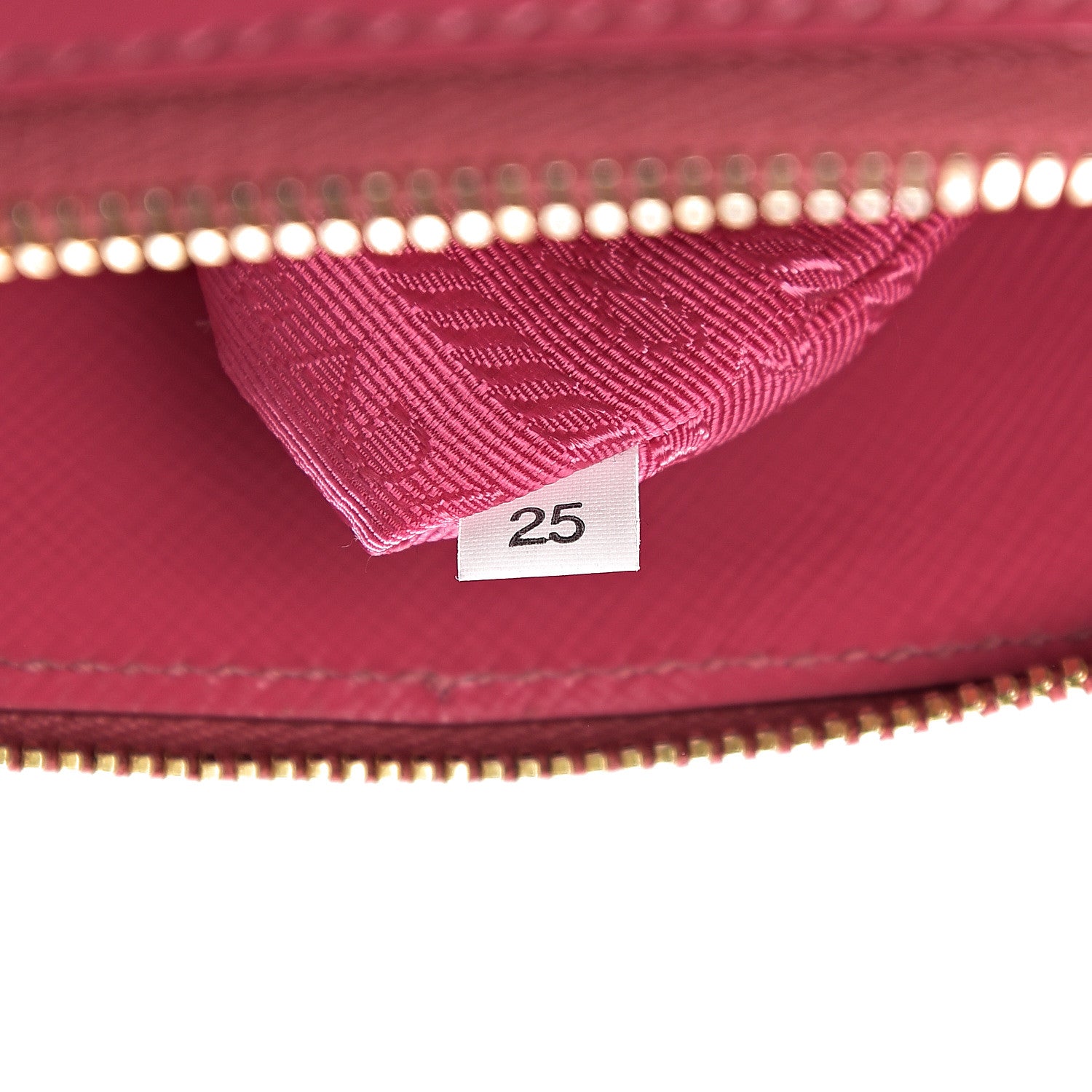 Prada Saffiano Vernice Small Promenade Tote Peonia 6 of 10
