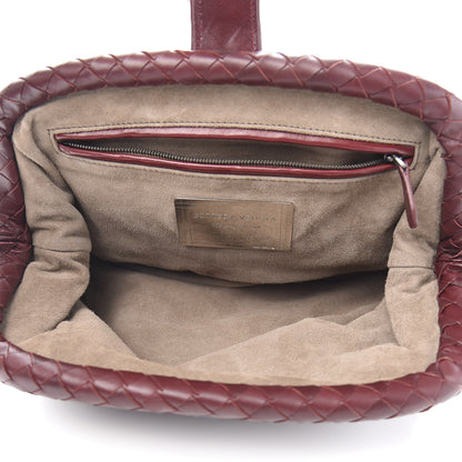 Bottega Veneta Nappa Intrecciato The Lauren 1980 Clutch Gigolo Red 5 of 9