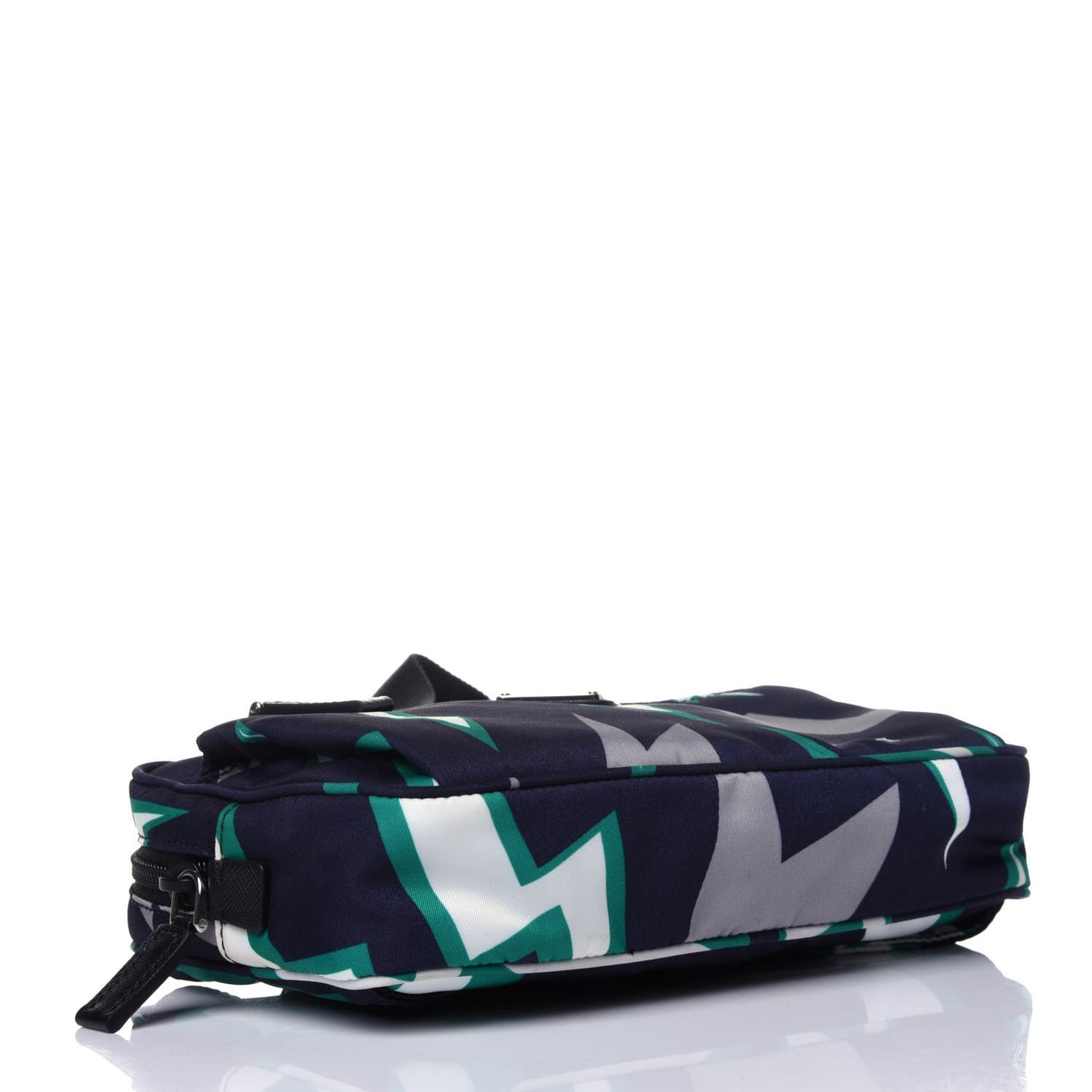 X UNIVERSAL STUDIOS Tessuto Nylon Thunder Frankenstein Belt Bag Blu Smeraldo
