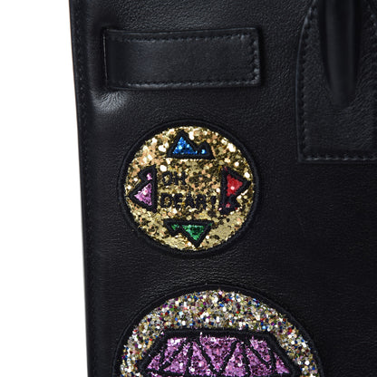 Saint Laurent Calfskin Patchwork Baby Sac De Jour Black Multi 11 of 13