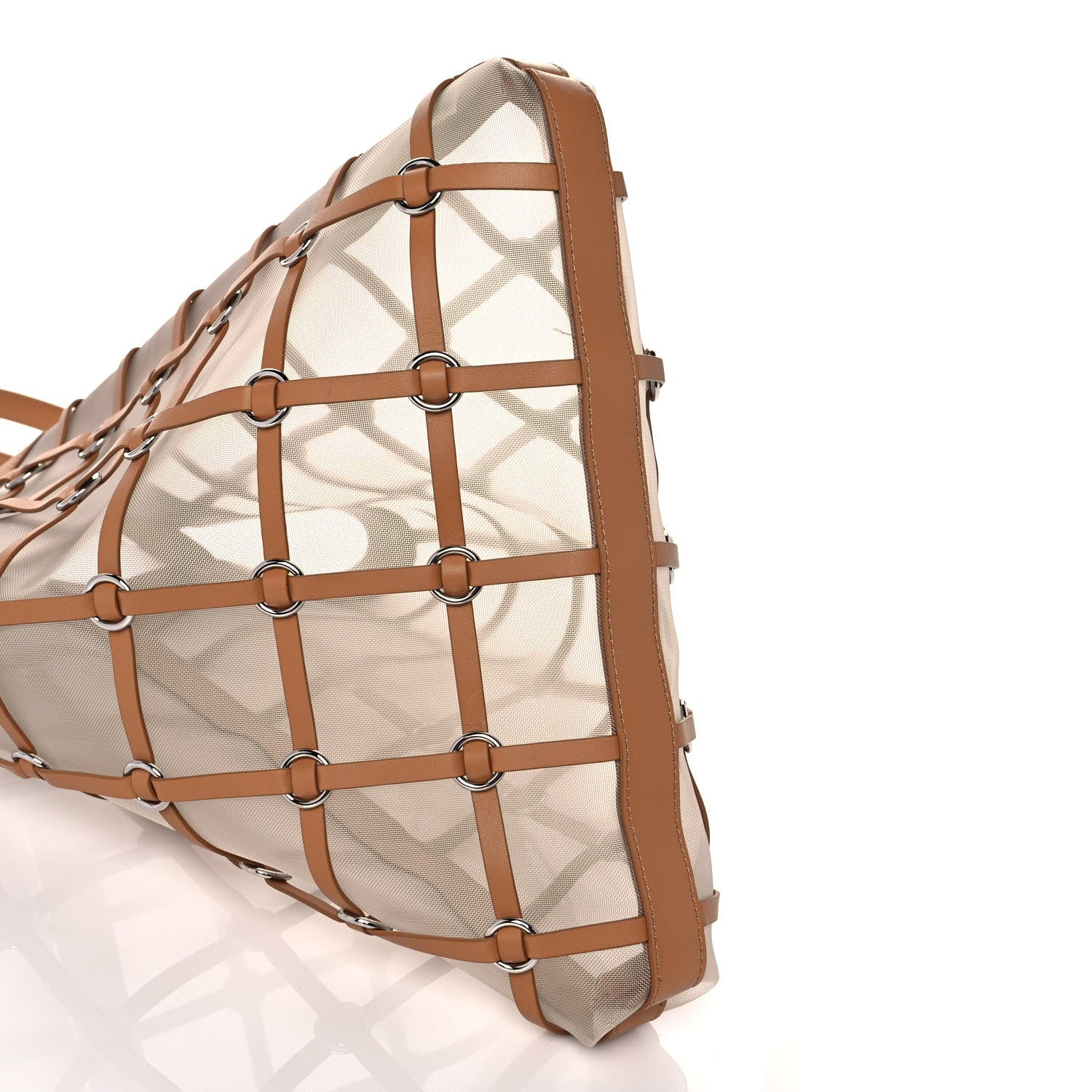 3.1 Phillip Lim Calfskin Billie Cage Tote Camel 9 of 12