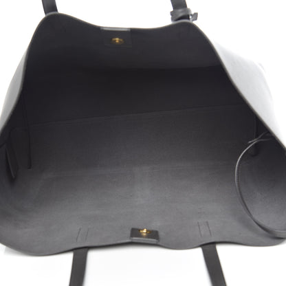 Saint Laurent Calfskin Large Shopping Tote Asphalt 6 of 11