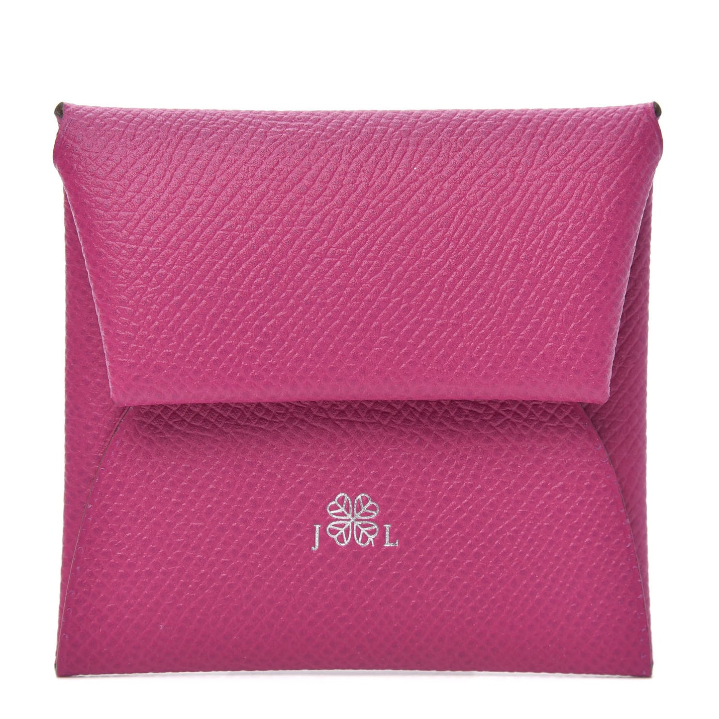 Epsom Horseshoe Verso Bastia Coin Purse Rose Pourpre Gold