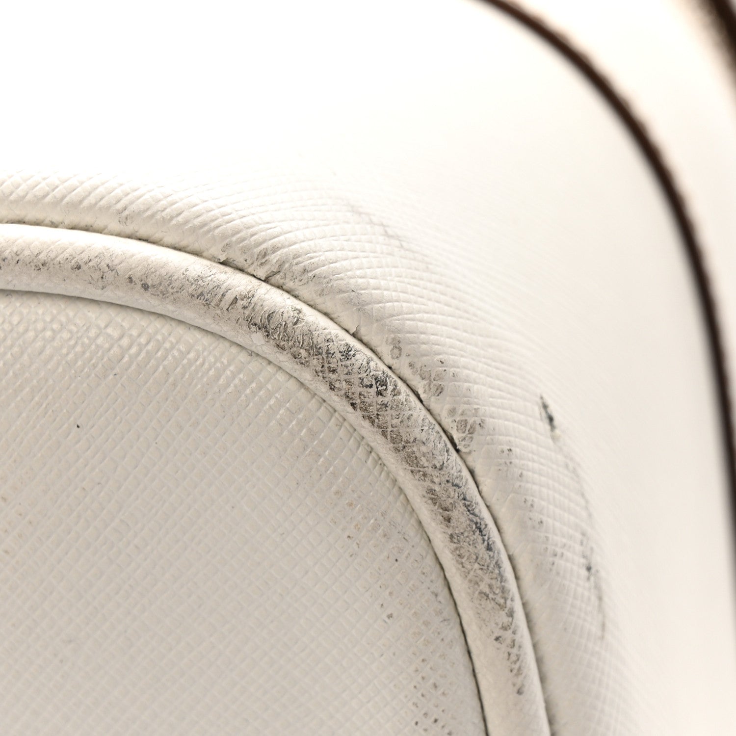 Prada Saffiano Travel Trolley Luggage White 24 of 30