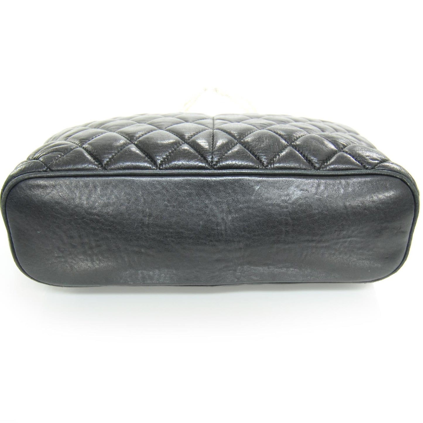 Lambskin Quilted Bag Black GHW