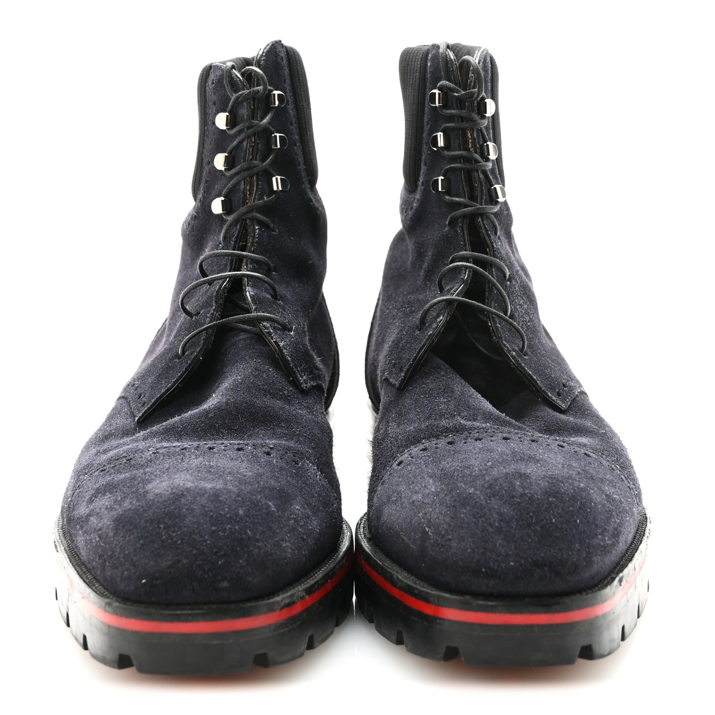 Crosta Wax Mens Citycroc 20 Lace up Ankle Boots 40.5 Navy