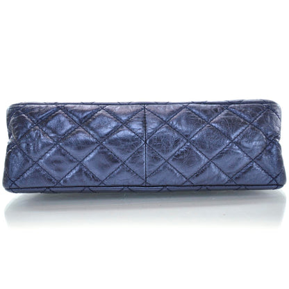 Chanel Calfskin 2.55 Reissue 226 Flap Metallic Blue 6 of 10