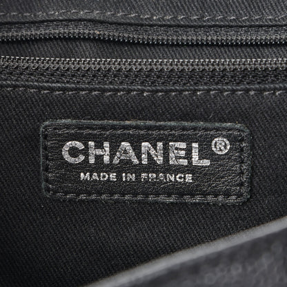 Chanel Caviar Half Moon Large Flap Black 6 of 10