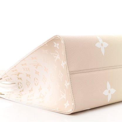 Louis Vuitton LOUIS VUITTON Monogram Giant Spring In The City Onthego MM Sunset Kaki 8 of 9
