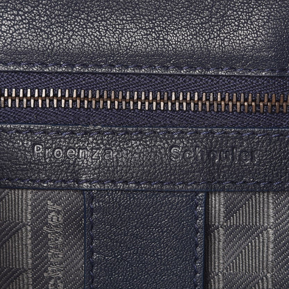 Proenza Schouler Lambskin Medium PS1 Satchel Indigo 7 of 10