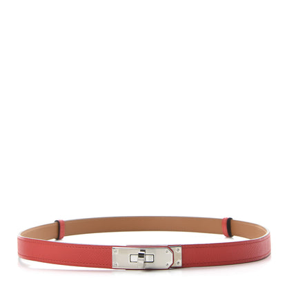 Hermes Epsom Kelly Belt Rouge Tomate 1 of 5