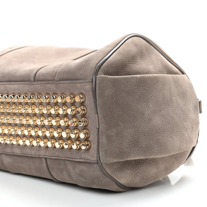 Alexander Wang Nubuck Rockie Elephant Pale Gold Hardware 8 of 8