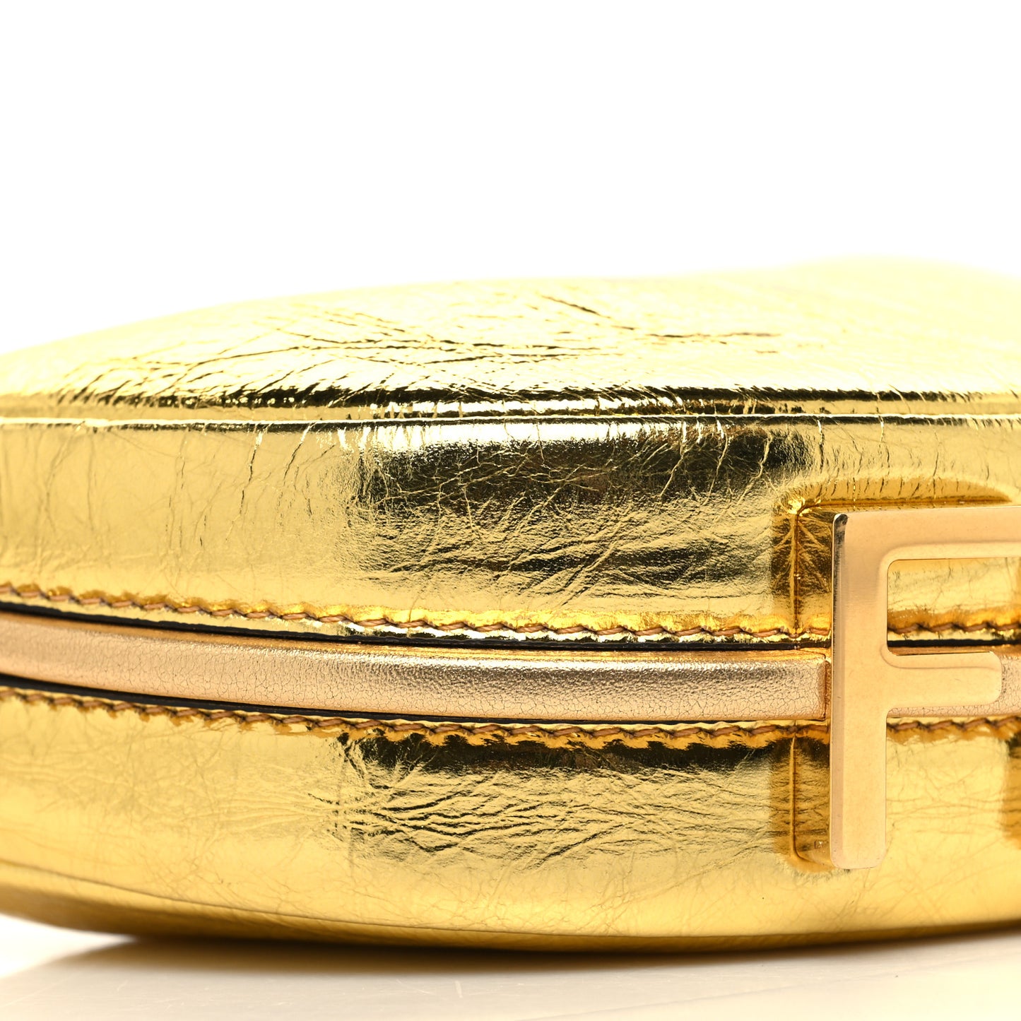 Rock Millenium Nano Fendigraphy Hobo Charm Gold