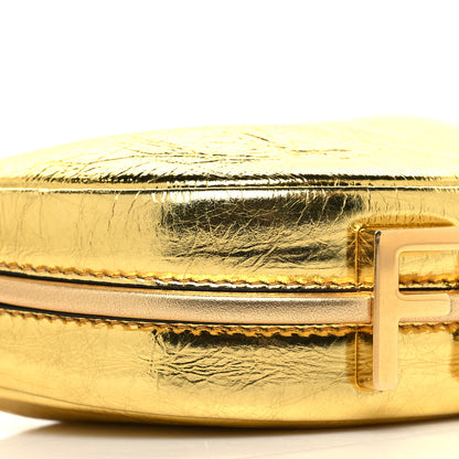 Fendi Rock Millenium Nano Fendigraphy Hobo Charm Gold 10 of 11