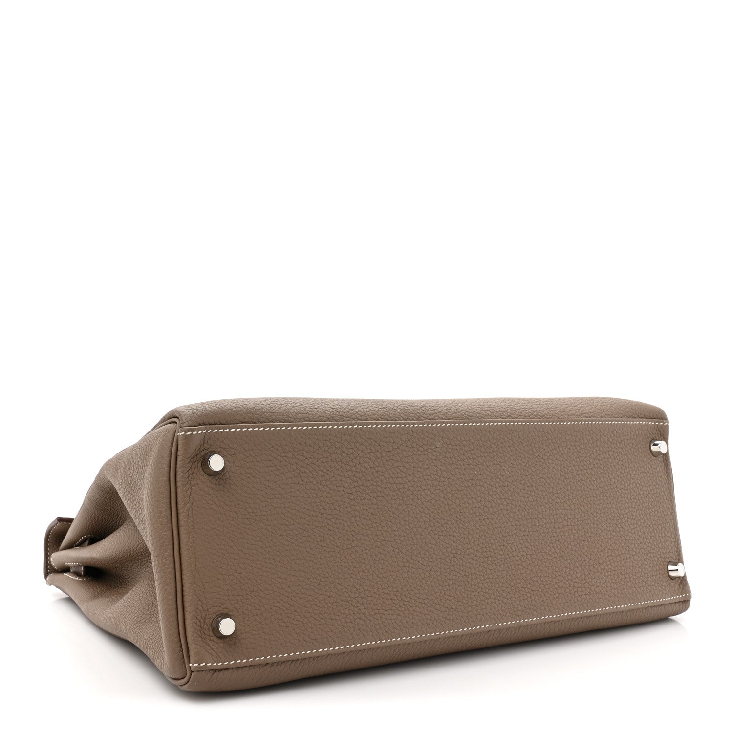 Hermes Togo Kelly Retourne 35 Etoupe 4 of 18