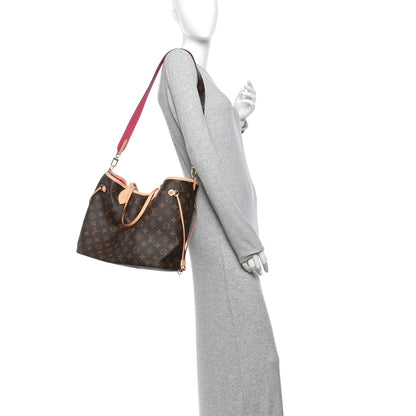 Louis Vuitton Monogram Inside Out Neverfull Bandouliere MM Rose Pondichery 2 of 11