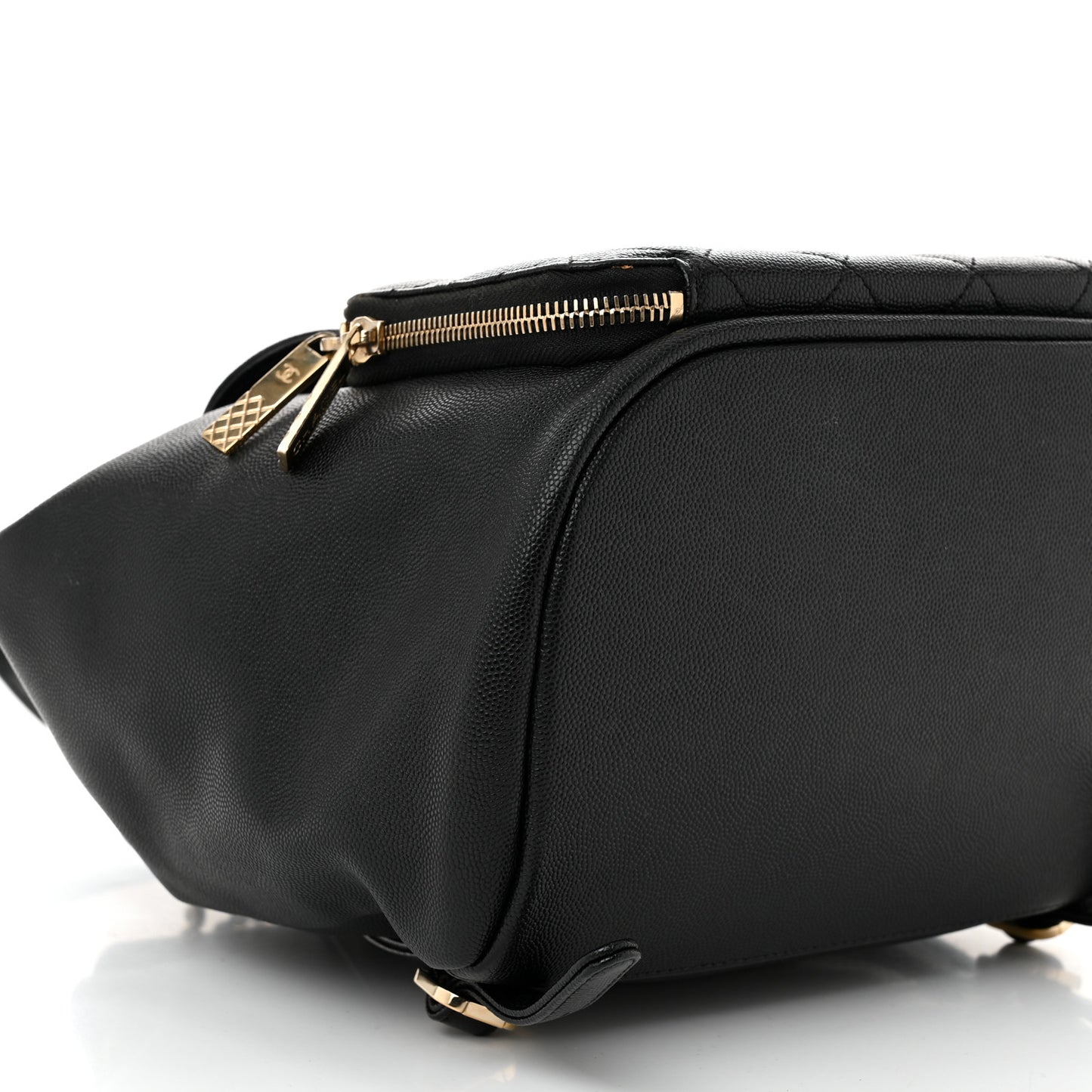 Caviar Quilted Business Affinity Backpack Black