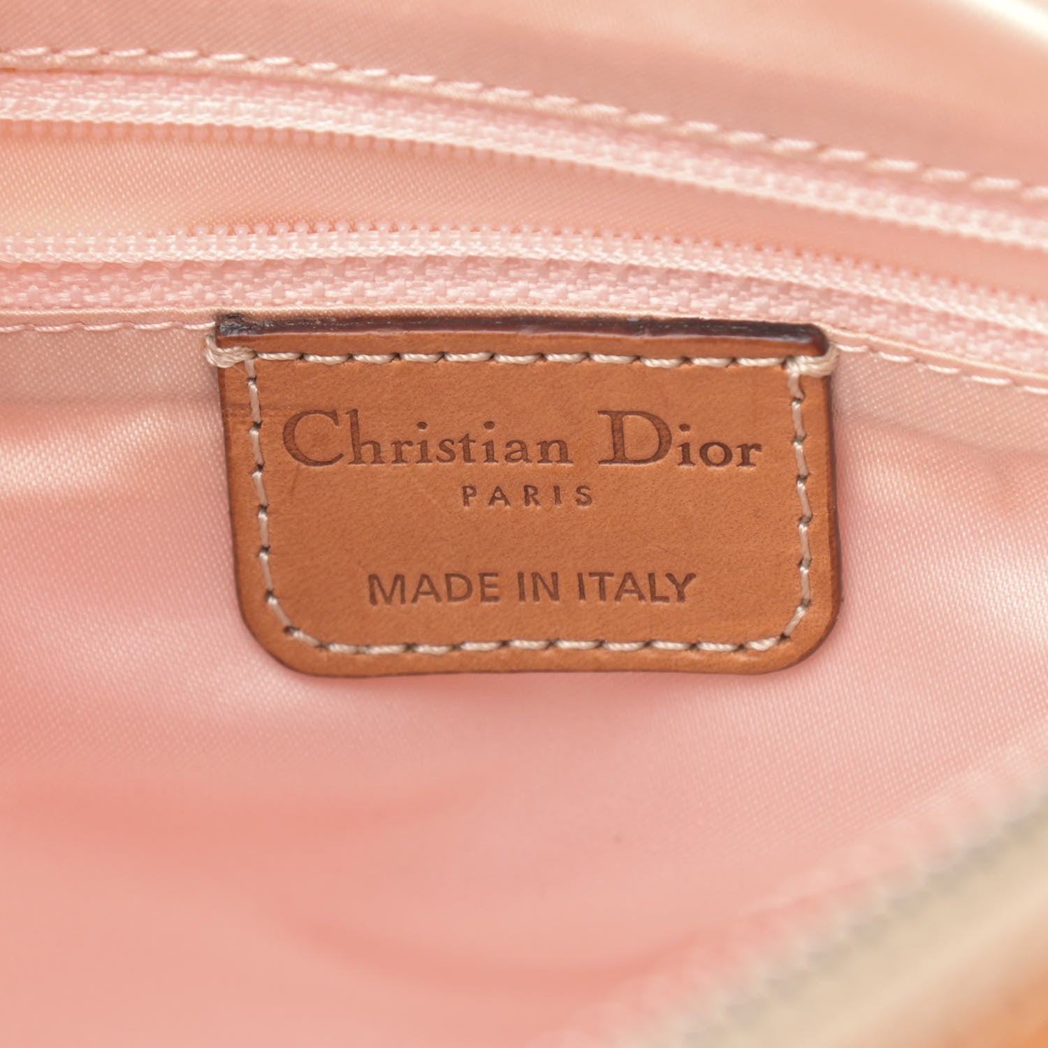 Christian Dior Monogram Trotter Romantique Boston Bag Beige 6 of 14