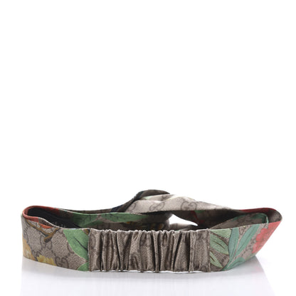Gucci Silk Monogram Tian Print Tiana Duchesse Headband 3 of 6