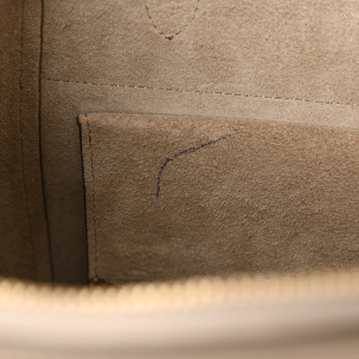 Grained Calfskin Mini Belt Bag Light Taupe