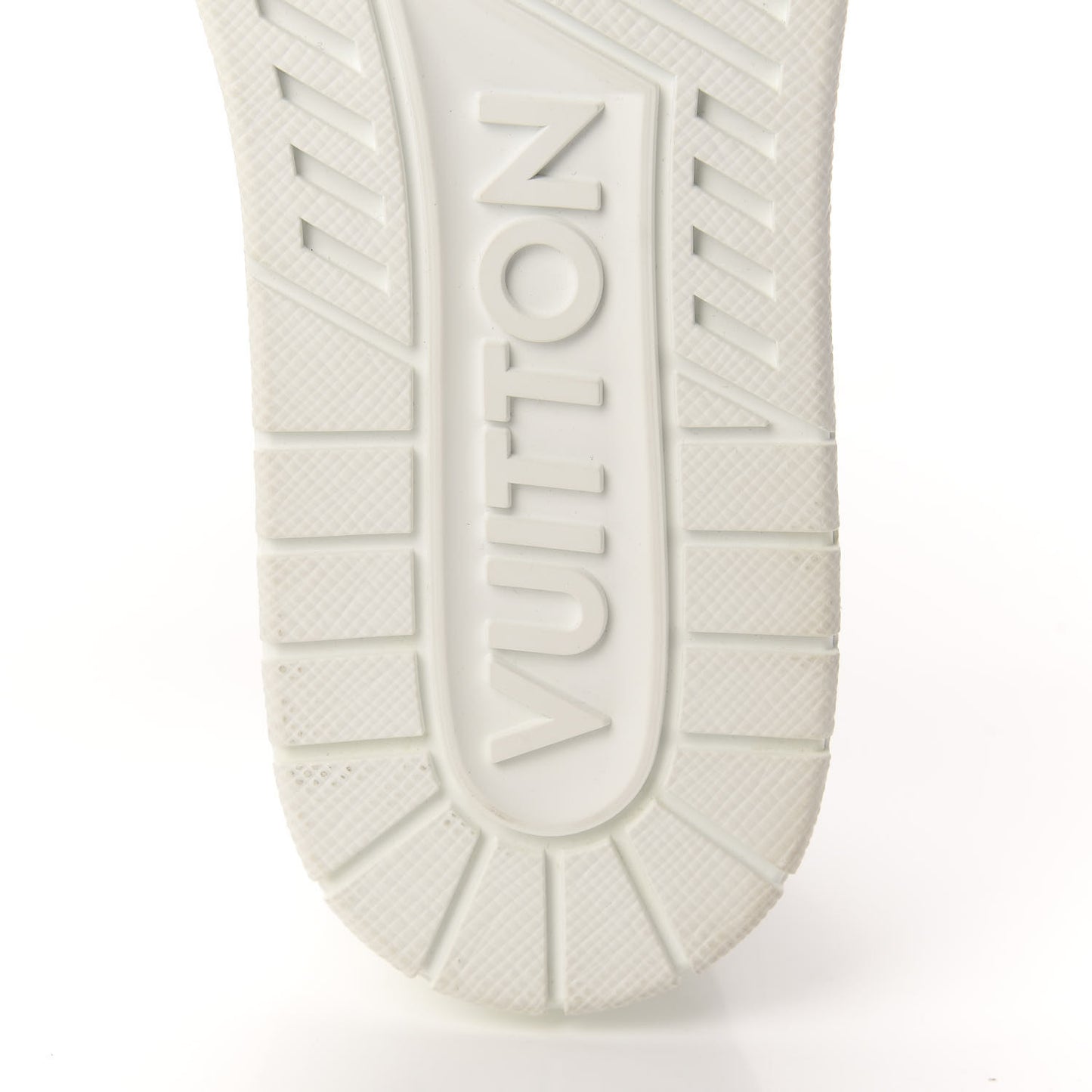 Calfskin Mens LV Trainer Sneaker 9.5 White