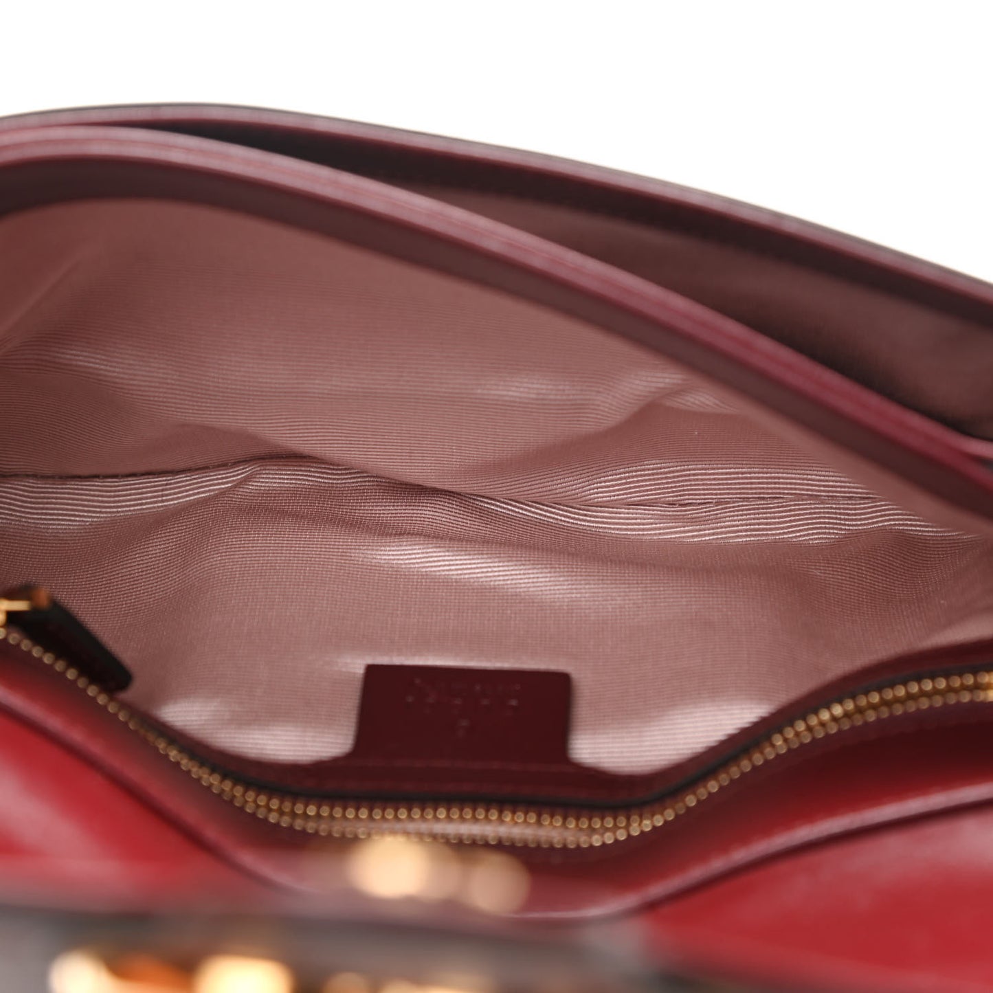 Vitello Palmellato Lux Small Arli Flap Shoulder Bag Vintage Bordeaux
