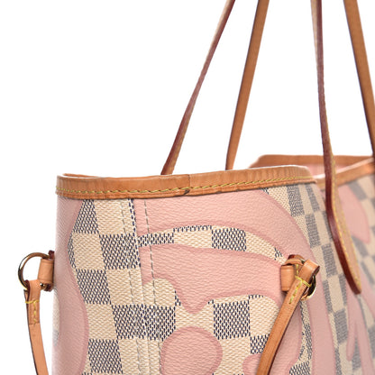 Louis Vuitton Damier Azur Tahitienne Neverfull MM 10 of 18