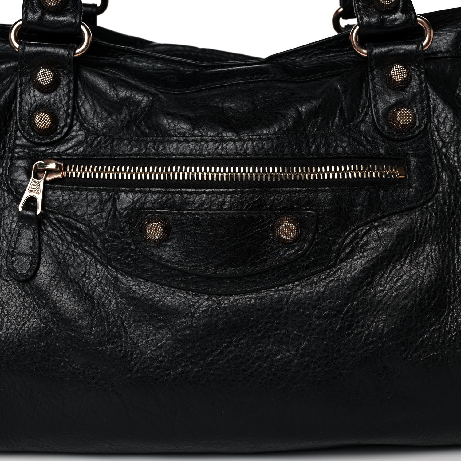Balenciaga Agneau Giant 12 Rose Gold Hardware City Black 7 of 15