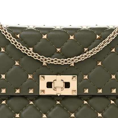 Valentino Garavani Nappa Medium Rockstud Spike Shoulder Bag Oasis 7 of 12