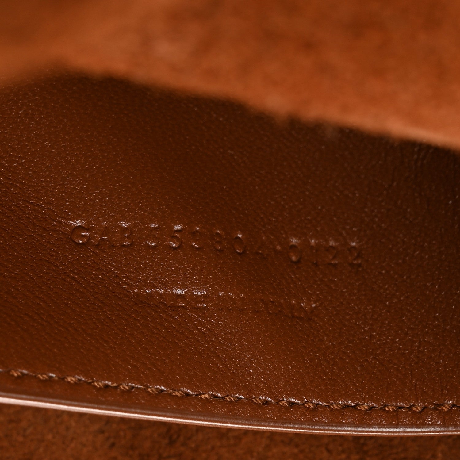 Saint Laurent Calfskin Crocodile Embossed Suede Medium Reversible Monogram Kate Satchel Military Taupe 7 of 11