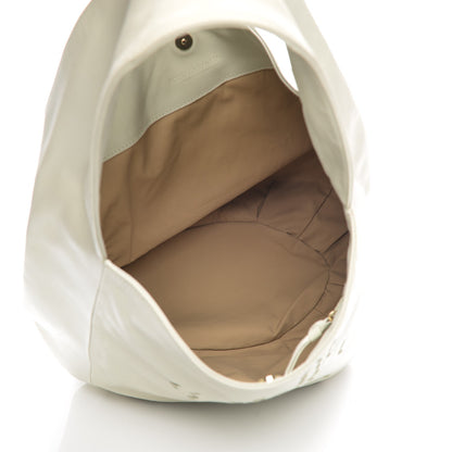 Bottega Veneta Nappa Woven Hobo Ivory 5 of 9