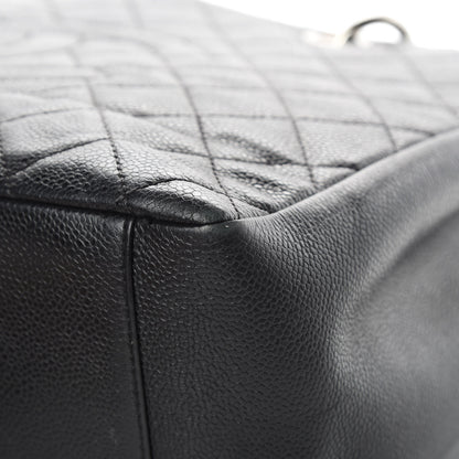 Chanel Caviar Quilted Grand Shopping Tote GST Black 10 of 14