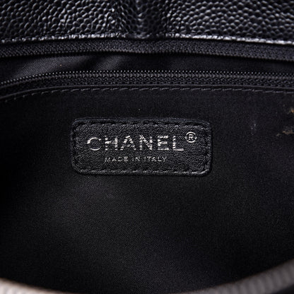 Chanel Caviar Quilted Grand Shopping Tote GST Black 6 of 14
