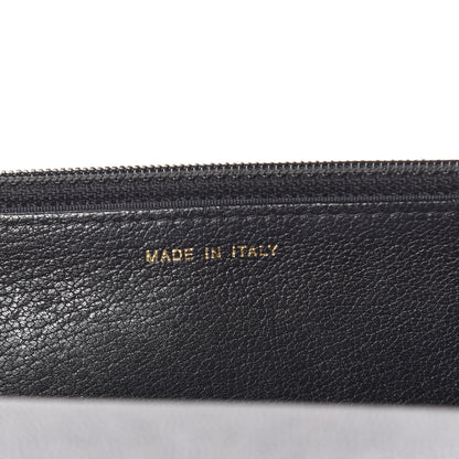 Chanel Patent Goatskin Quilted CC Eyelet Wallet On Chain WOC Black 7 of 11